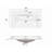 18.00'' Single Bathroom Vanity with Ceramic Top-97827535-97827536