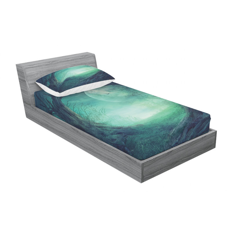 Microfiber Sheet Set, Twin XL Sheet Set with Fitted Sheet