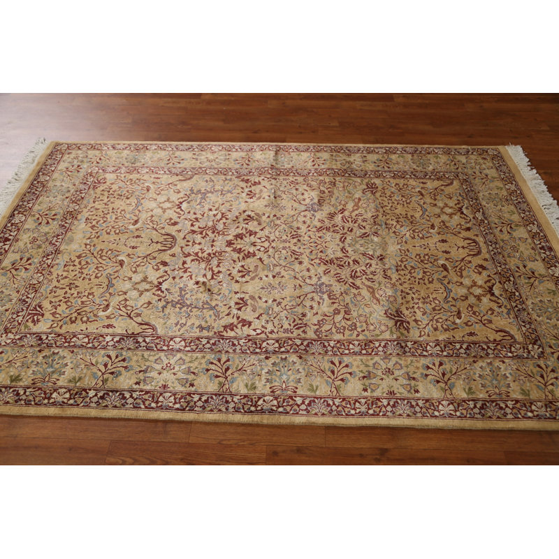 Tapis unique en laine brun 4 pi 6 po x 6 pi 10 po One Age