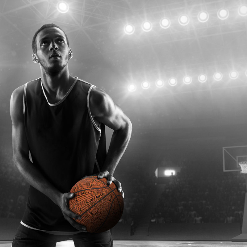 Millenti Streetcred-Lingo Basketball, Orange