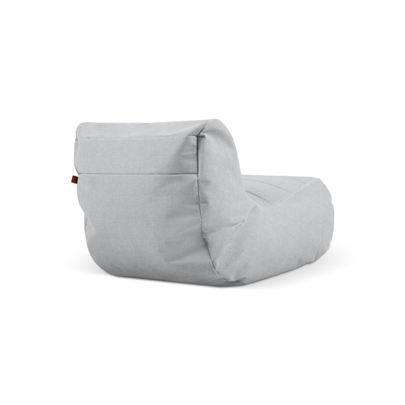 Outdoor Friendly Bean Bag Lounger, Light Grey