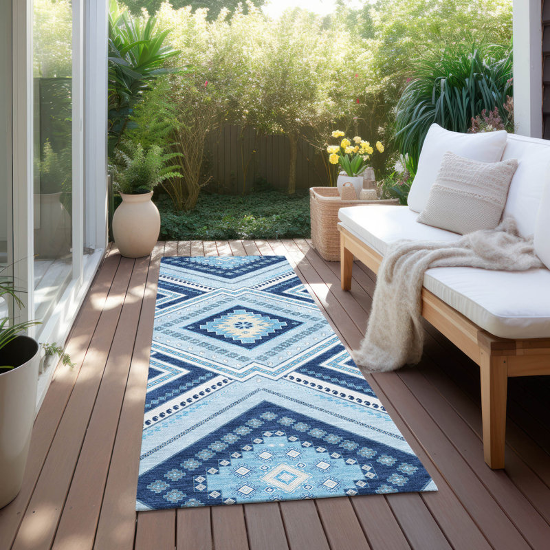 Tapis intérieur / extérieur Chayden Chantille ACN1010, Tapis de couloir 2 pi 3 po x 7 pi 6 po