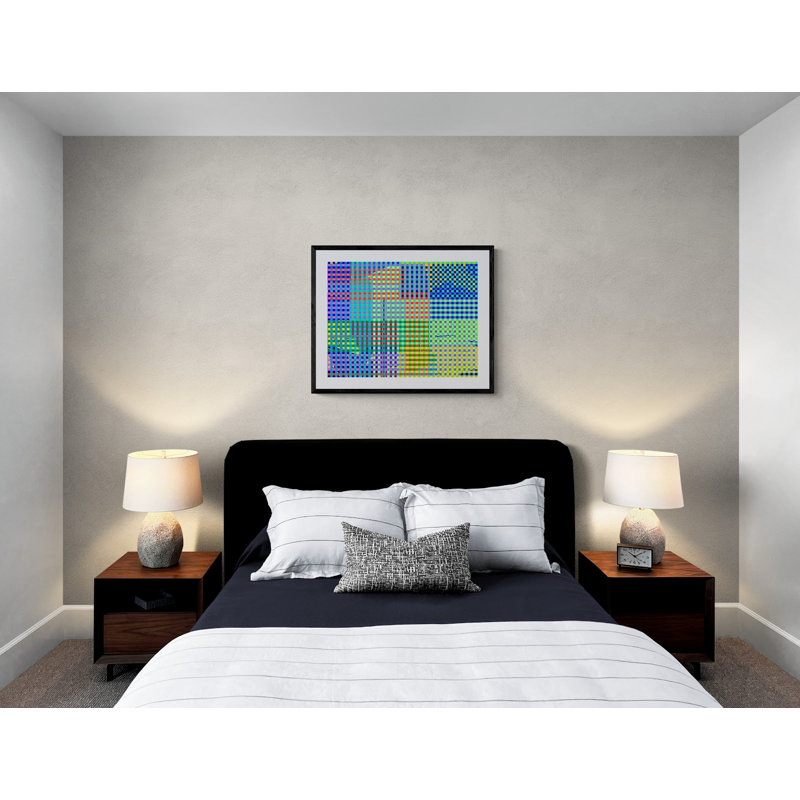 Developing Print by Drew Gaffney, 25.25" H x 31.25" W, Black Framed Paper