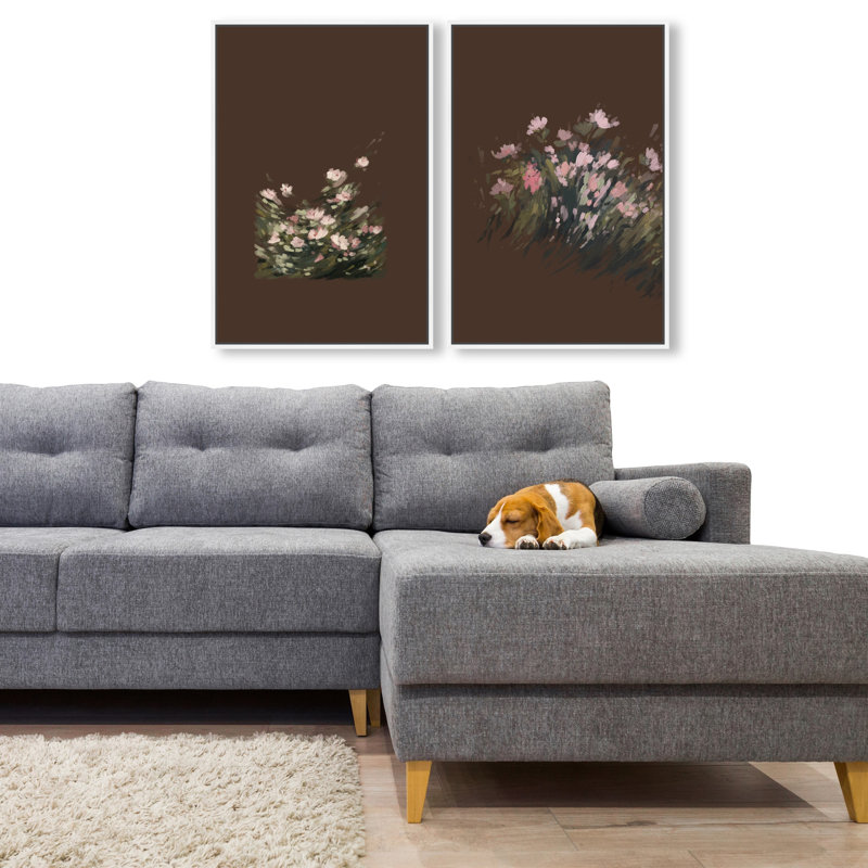 Secret Garden Set Set by Oliver Gal, 17"H x 25"W, White Floater Frame