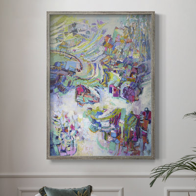Gathering up the Goddess II Framed Print - Solid Wood