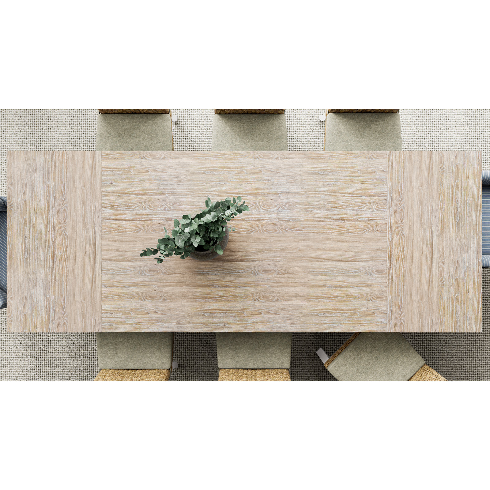 Lana Dining Table Set with Removable Leaf