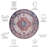 Danna Tucson Performance Machine Washable Oriental Rug-9488084