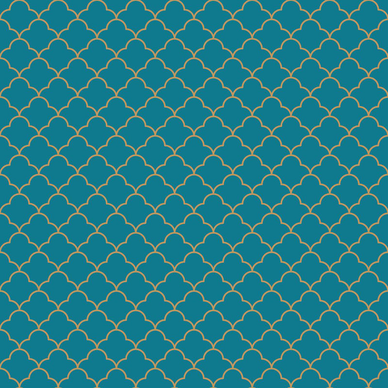 Rouleau de papier peint Delberta, L 10,5 po x l 24 po, Bleu foncé