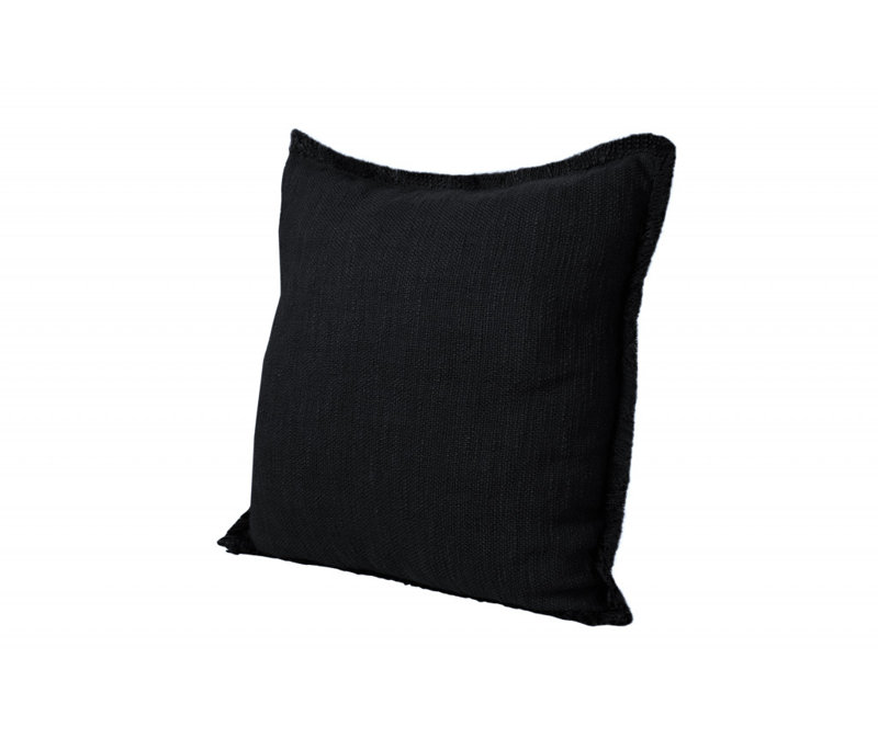 Insert de coussin réversible , Noir de jais