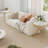 Modern Faux Marble Top Round End Table For Living Room, Bedroom, or Office-1394875403