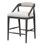Hollister Upholstred Counter Stool Frothed Latte Performance Fabric