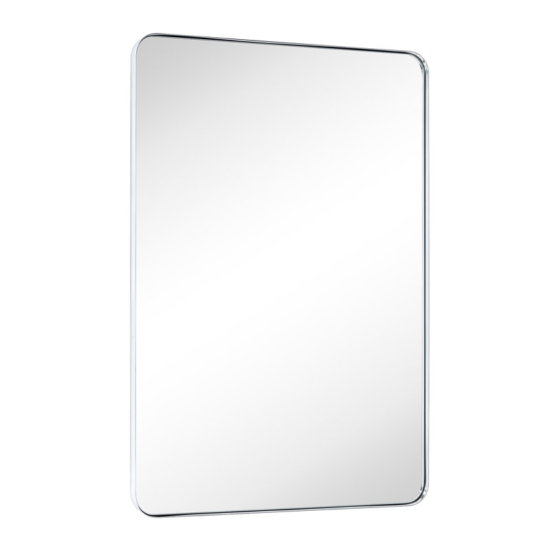 Miroir de salle de bain Kengston, Chrome chrome, 40 po x 30 po