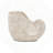 8.5X5.5X6.3" Sand And Cement Nautilus Shell Planter With Textured Beige Finish-1467337238