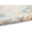 Tapis bleu / beige en laine et polyester tissé à la machine Southwestern-611547853
