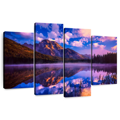 Purple Spring In Grand Teton