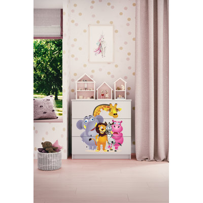 Cicero Kids 3 - Drawer Chest
