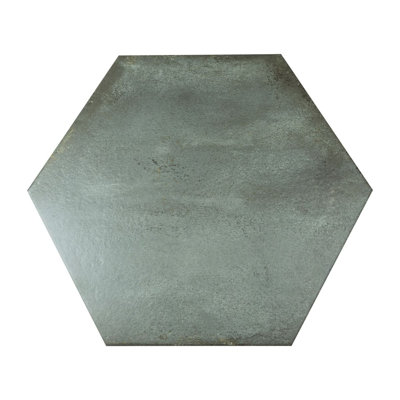 SAMPLE-Angela Harris Fuller 20" Hex Porcelain Metallic Look Floor and Wall Tile