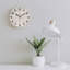 Horloge murale 12 po x 12 po, abstrait