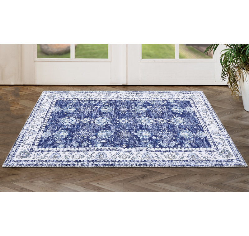 Coccarelli Area Rug, Navy, Rectangle 200 x 290cm