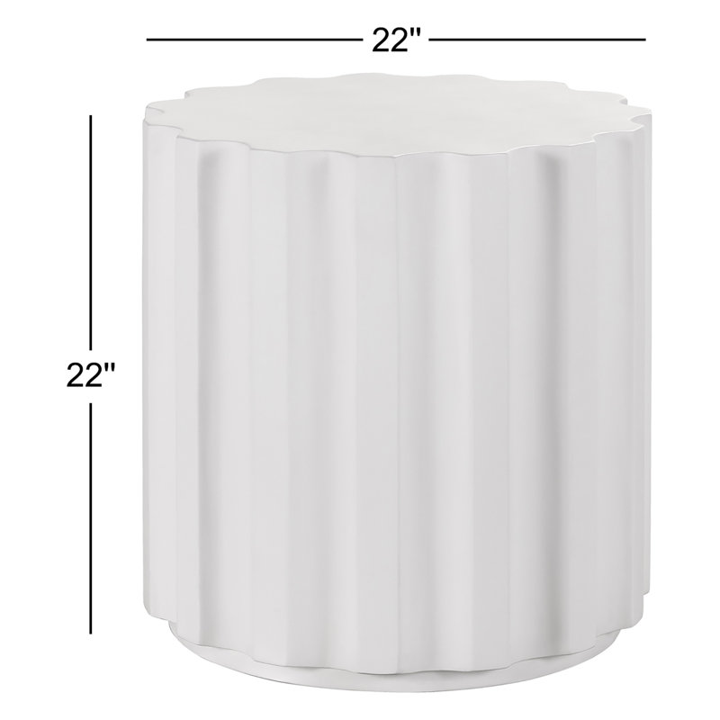 Cast Concrete Side Table