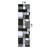 Astika Woven Geometric Gray/White/Black Area Rug – Modern Polypropylene Carpet for Living Room, Bedroom, or Office-1730806276