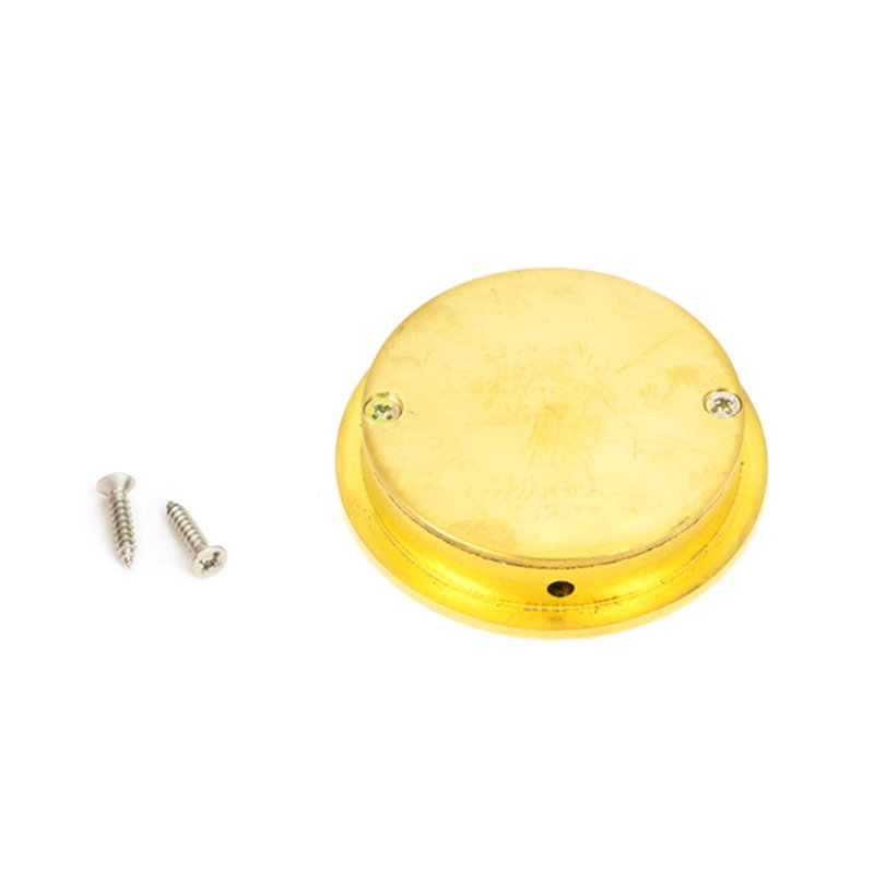Polished Nickel 60Mm Plain Round Pull, 4 cm, Polished Brass