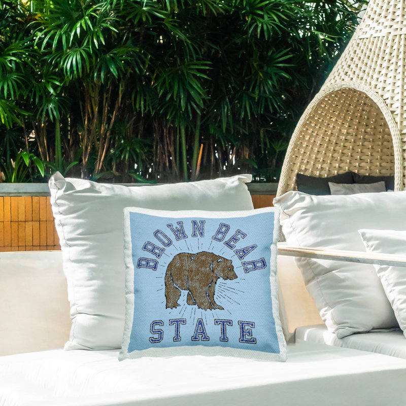 Coussin extérieur Brown Bear