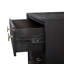 Commode 5 tiroirs au fini poivre