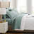 Southshore Fine Linens Vilano Springs Extra Deep Pocket 6-Piece Sheet Set, Ultra Soft Double-Brushed 110 GSM Microfiber Bedding, 21-Inch Deep Pocket, 4 Pillowcases, Queen, Black-86340224-86340213