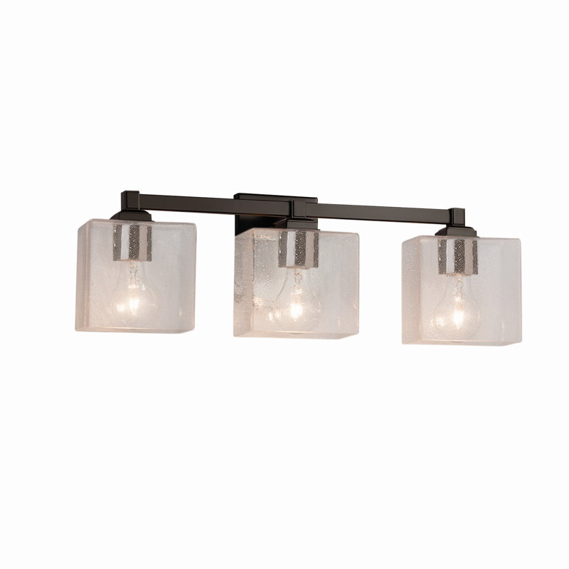 Shmavon 3 - Light Vanity Light, Dark Bronze, Seeded