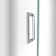 Unidoor-LS 22'' W x 72" H Hinged Frameless Shower Door with ClearMax Technology