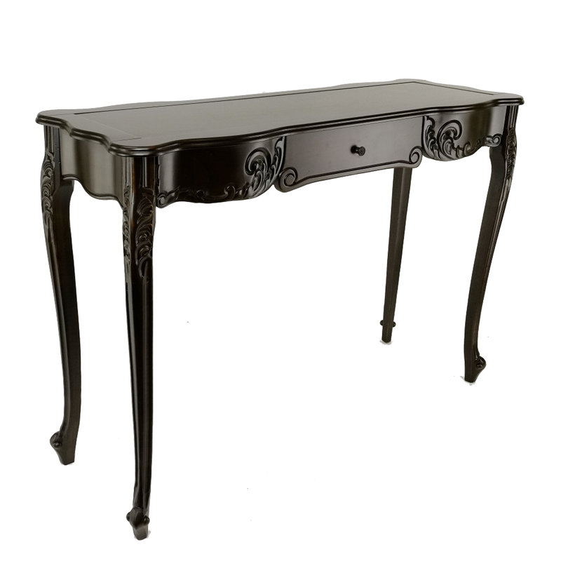 Console en bois massif 46 po Marquavious