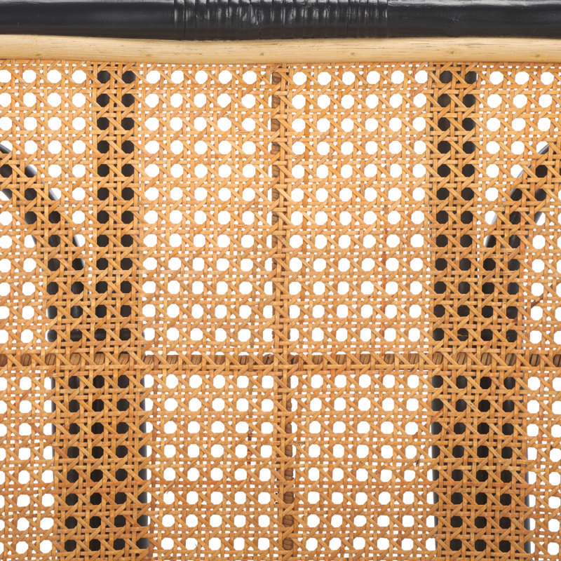 Destrie Rattan Accent Chair, Black