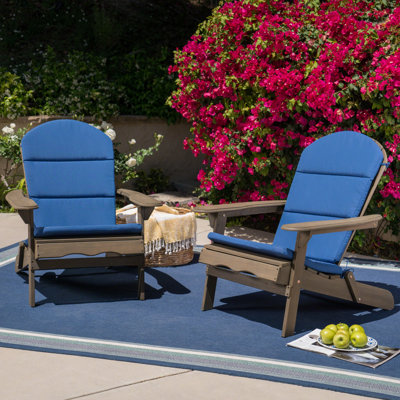 Laffey Acacia Foldable Outdoor Adirondack Set