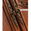 Armoire à chaussures en bois massif de style américain pour entrée de maison