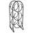 3 Bottle Tabletop Wine Bottle Rack-791679188