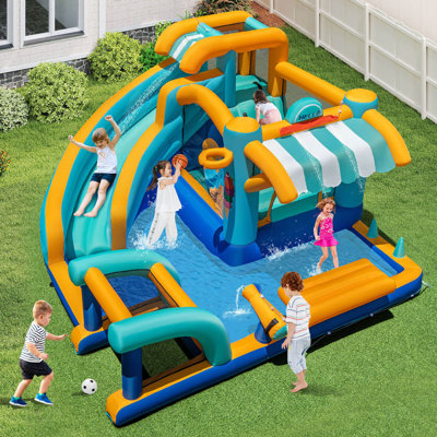 Parc aquatique gonflable avec souffleur 750W
