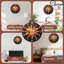 Horloge à facettes avec chiffres