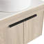 Ensemble de meuble-lavabo flottant avec lavabo en céramique Modern Design