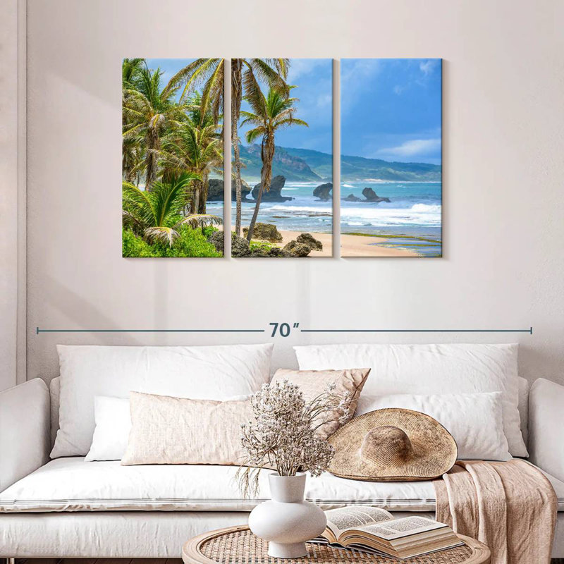 Gillard Bathsheba Beach Coast, 28" H x 45" W