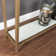 Charlie-Adam 56'' Glass Top Console Table