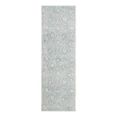 Handmade Silk Floral Area Rug