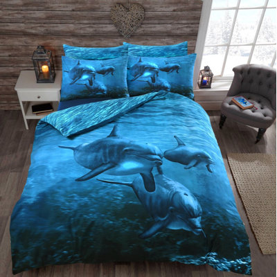 NZ Cotton Blend Abstract Duvet Cover Set with Pillowcases