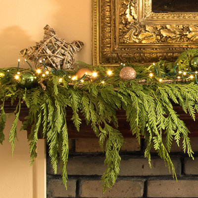 20 foot Fresh Cut Real Cedar Garland
