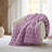 Comfortable Ruched Fur Throw-116373625
