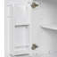 Ensemble de meuble-lavabo 24 po avec lavabo en céramique, meuble-lavabo peu encombrant - l 24 po x P 18 po x H 34 po, 2 portes à fermeture en douceur