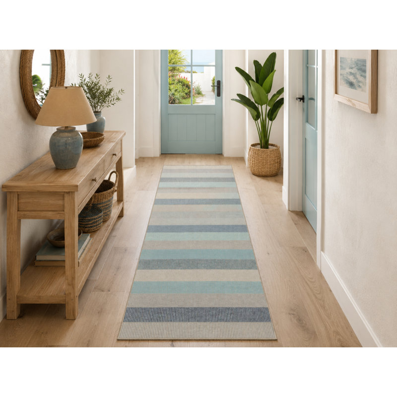 Tapis tissé multicolore, Rectangle 5 pi x 9 pi 11 po