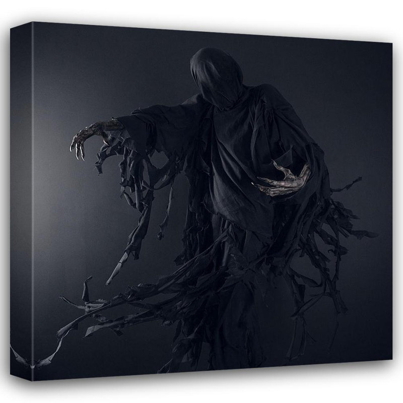 Art sur toile tendu par Latitude Run® Malikov, Alex Gallery, Dementor, H 36 po x l 36 po