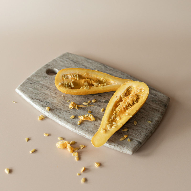 Planche de service en marbre Foreside Home & Garden, H 14 po x l 10 po x P 0,50 po