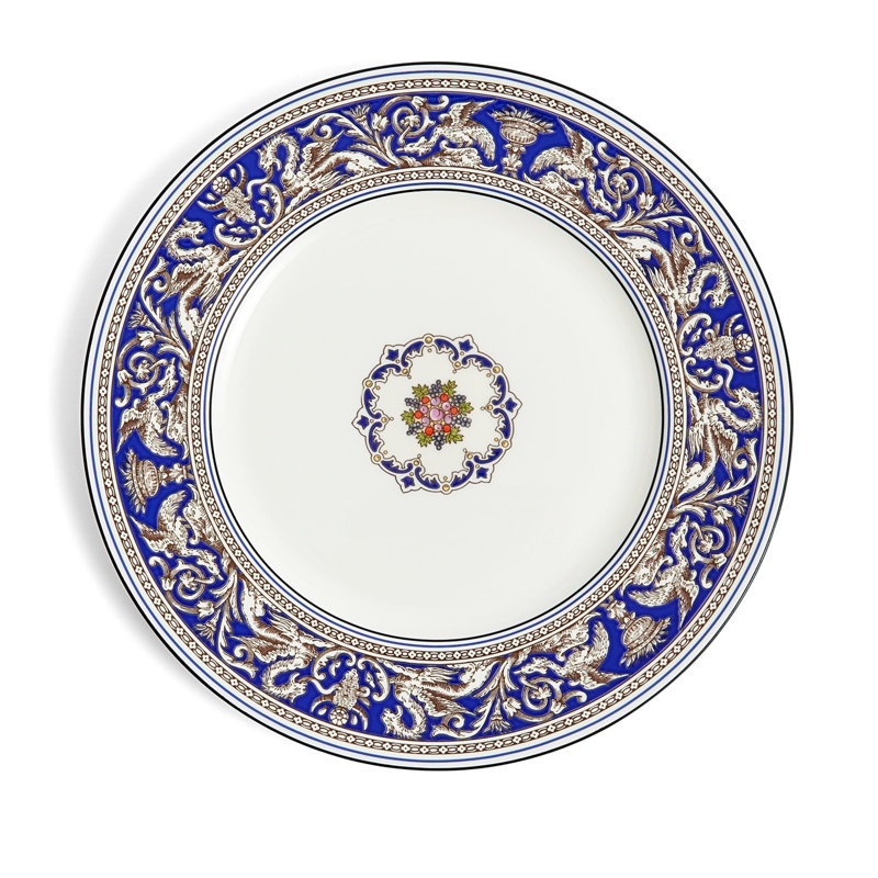Wedgwood Florentine Colours Plate 10.7In, Marine